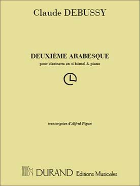 Illustration debussy arabesque n° 2 (tr. piguet)