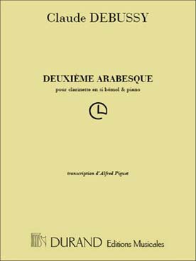 Illustration de Arabesques (pour piano), tr. A. Piguet - N° 2