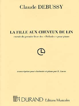 Illustration debussy fille aux cheveux de lin (lucas)