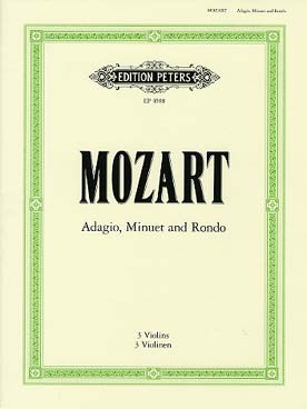 Illustration mozart adagio, menuet et rondo