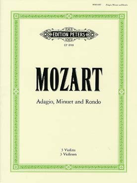 Illustration de Adagio, menuet et rondo K 617a et K 439b N° 3