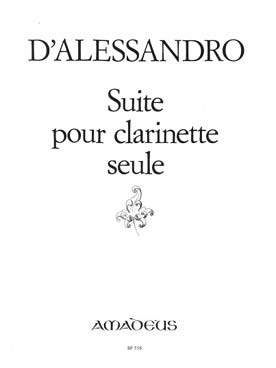 Illustration de Suite op. 64 pour clarinette en la