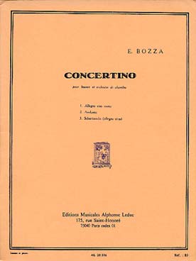 Illustration bozza concertino op. 49