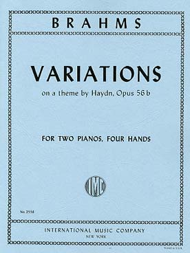 Illustration de Variations sur un thème de Haydn op. 56b