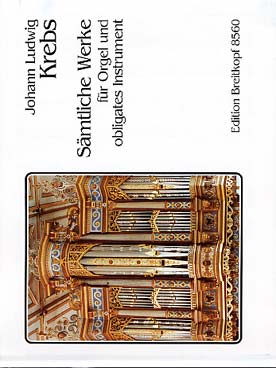 Illustration de Œuvres complètes pour orgue et instrument obligé