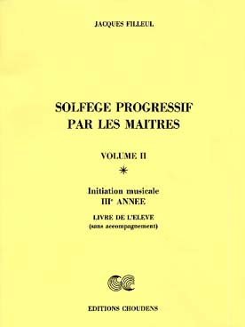 Illustration filleul solfege progressif maitres vol 2