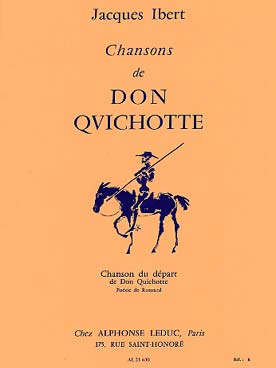 Illustration de Chansons de Don Quichotte - N° 1 : Chanson du départ
