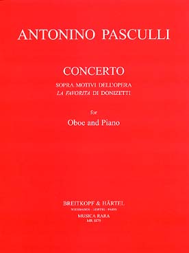 Illustration pasculli concerto pour hautbois et piano