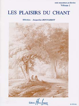 Illustration plaisirs du chant vol. 1 vx moy/elevees