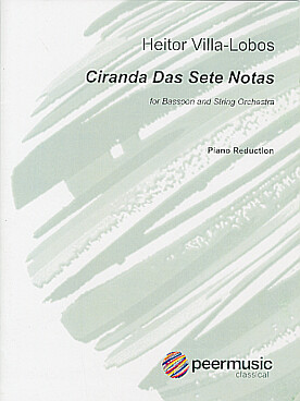 Illustration villa-lobos ciranda das sete notas