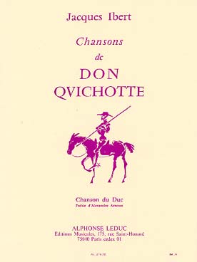 Illustration de Chansons de Don Quichotte - N° 3 : Chanson du Duc