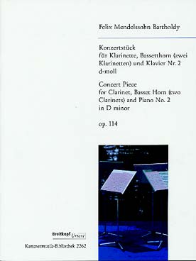 Illustration mendelssohn konzertstuck n° 2 op. 114