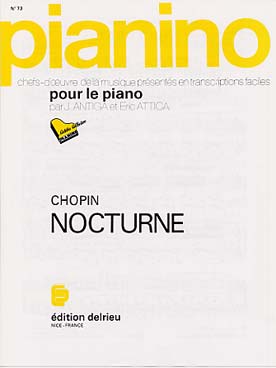 Illustration chopin nocturne  op.  9/2 (pianino)