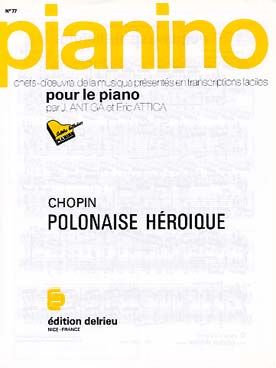 Illustration de Polonaise op. 53 en la b M héroïque