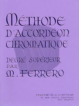 Illustration de Méthode d'accordéon chromatique - Supérieure