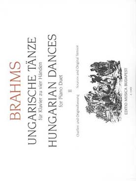 Illustration brahms danses hongroises (mb) vol. 2