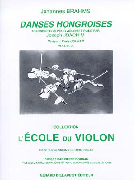 Illustration brahms danses hongroises vol. 2