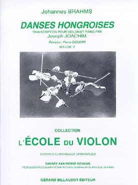 Illustration de Danses hongroises (tr. Joachim/Doukan) - Vol. 2 : 11 à 21