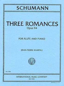 Illustration de 3 Romances op. 94 (tr. Rampal)