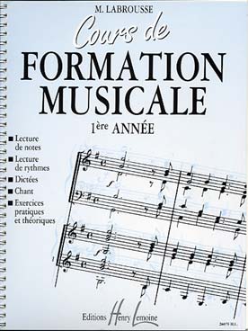 Illustration labrousse cours formation musicale 1