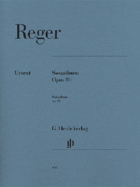 Illustration reger sonatines op. 89