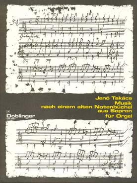 Illustration de Musik nach einem alten Notenbüchel aus Sopron