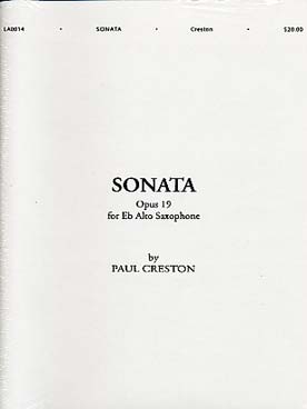 Illustration creston sonate op. 19