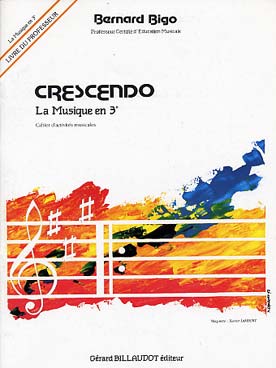 Illustration bigo crescendo musique en 3e, prof.