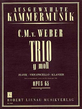 Illustration weber trio op. 63 flute/cello/piano