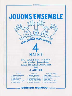 Illustration antiga jouons ensemble vol. 1