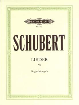 Illustration de Lieder Vol. 6 : 69 lieder