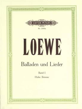 Illustration de Ballades et lieder - Vol. 1 (voix élevée)