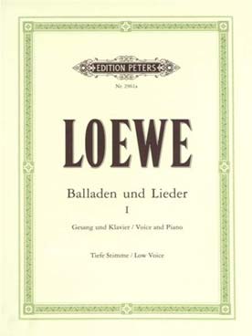 Illustration de Ballades et lieder - Vol. 1 (voix grave)