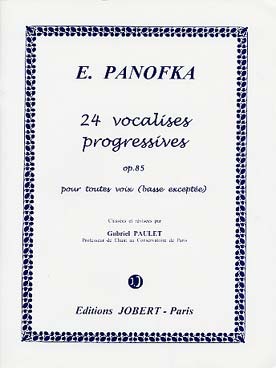 Illustration de 24 Vocalises op. 85 pour toutes voix