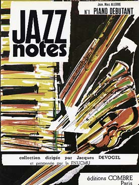 Illustration jazz notes piano  debutant 1