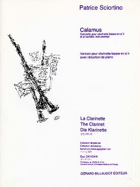 Illustration sciortino calamus pour cl. basse & piano