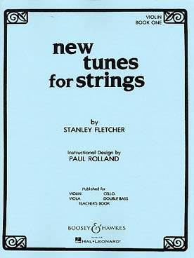 Illustration fletcher new tunes for strings v1 violon
