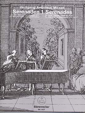 Illustration de Sérénade K 439b, tr. pour 3 instruments mélodiques ou 1 instrument mélodique et piano - Sérénade 1