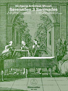 Illustration mozart serenade k 439b n° 3