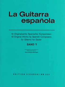 Illustration de LA GUITARRA ESPANOLA par Schwarz- Reiflingen - Vol. 1