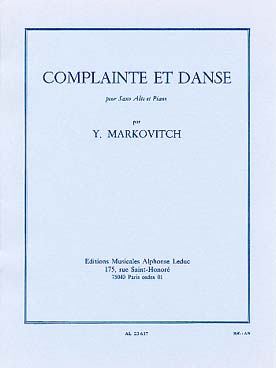 Illustration de Complainte et danse