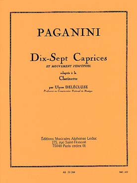 Illustration paganini caprices-mouvements perpetuels