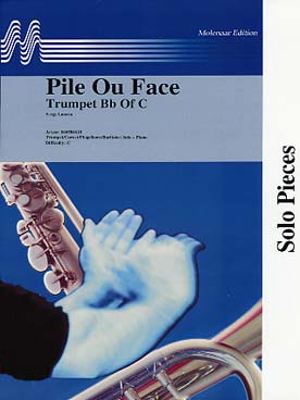 Illustration de Pile ou face pour trompette en si b ou en ut, ou cornet ou bugle en si b