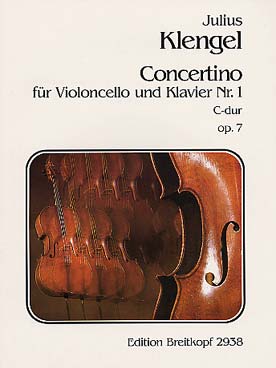 Illustration klengel concertino n° 1 op. 7 en do maj