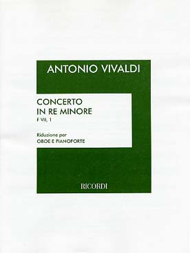 Illustration vivaldi concerto en re min rv 454