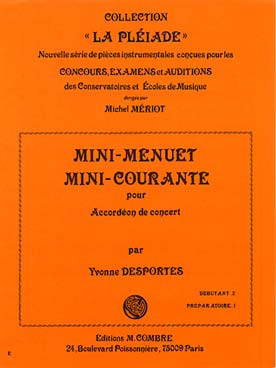 Illustration de Mini menuet - mini courante