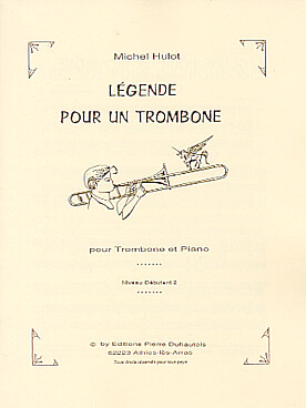 Illustration hulot legende pour un trombone