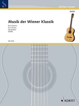 Illustration de MUSIK DER WIENER KLASSIC (arr. Wölki)