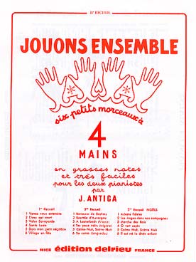 Illustration antiga jouons ensemble vol. 2