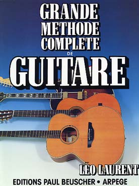 Illustration laurent grande methode complete guitare